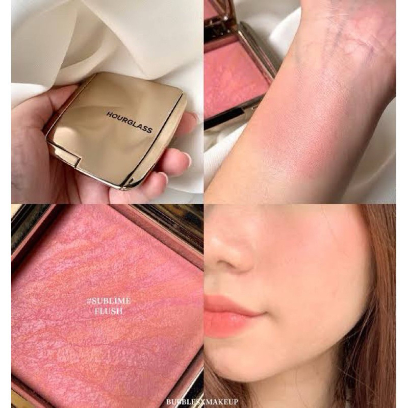 ส่งไว/ผลิต2024 Hourglass ambient lighting blush 4.2g ป้ายเค้าเตอร์เกาหลี