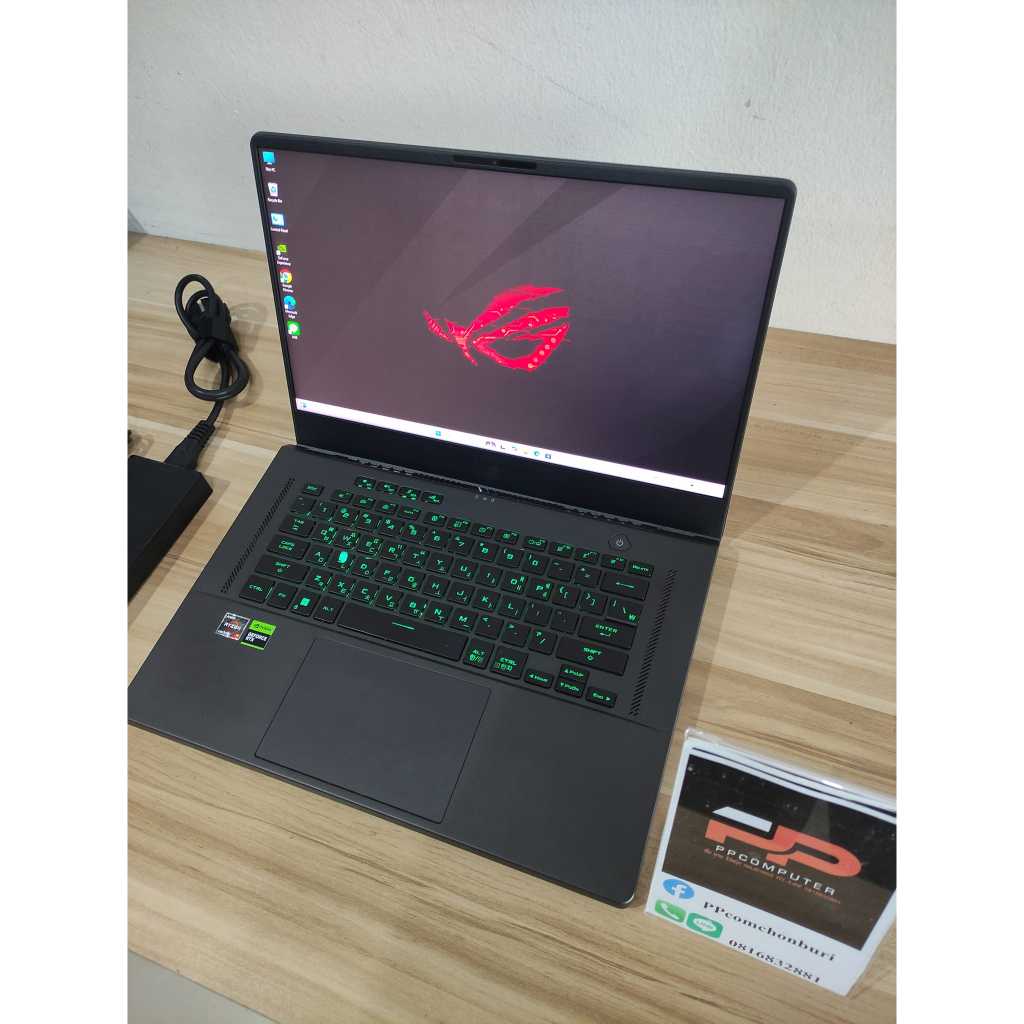 💻 โน๊ตบุ๊ค ASUS ROG Zephyrus G15 RTX3060 เครื่องเกาหลี