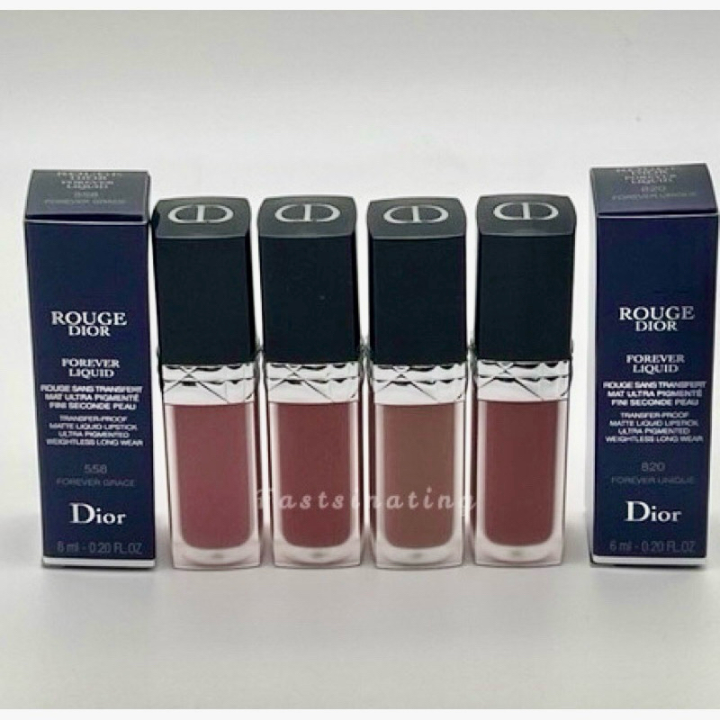 Dior Rouge Dior Forever Liquid กดเลือกสีและวันผลิตได้ค่า