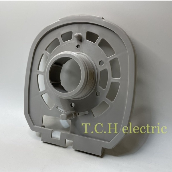 Mitsubishi อะไหล่แท้ ฝาครอบมอเตอร์หน้า ฝาหน้า กระโหลกหน้า พัดลมมิตซู รุ่นเก่า/เบ้าใบพัดแบน ขนาด 16-18 นิ้ว