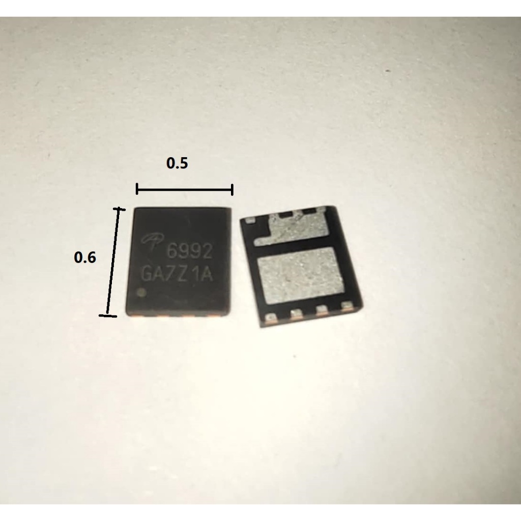 AON6992 / AO6992 / 6992  Dual N-Channel MOSFET 30V. สินค้าในไทยพร้อมส่ง