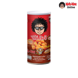 โก๋แก่ถั่วลิสงเคลือบรสชาติต้มยำ กปญ 200g (1กระป่อง)