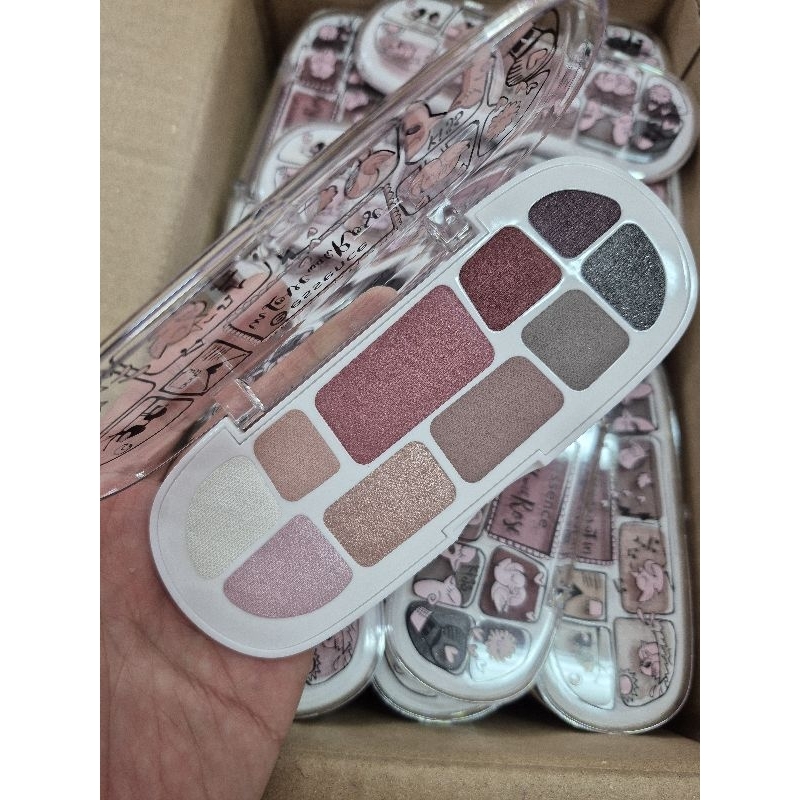 อายแชโดว์10สี โทนสีชมพู ขนาด7กรัม