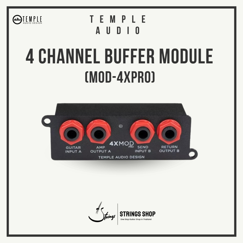 Temple Audio 4 Channel Buffer Module (MOD-4XPRO)