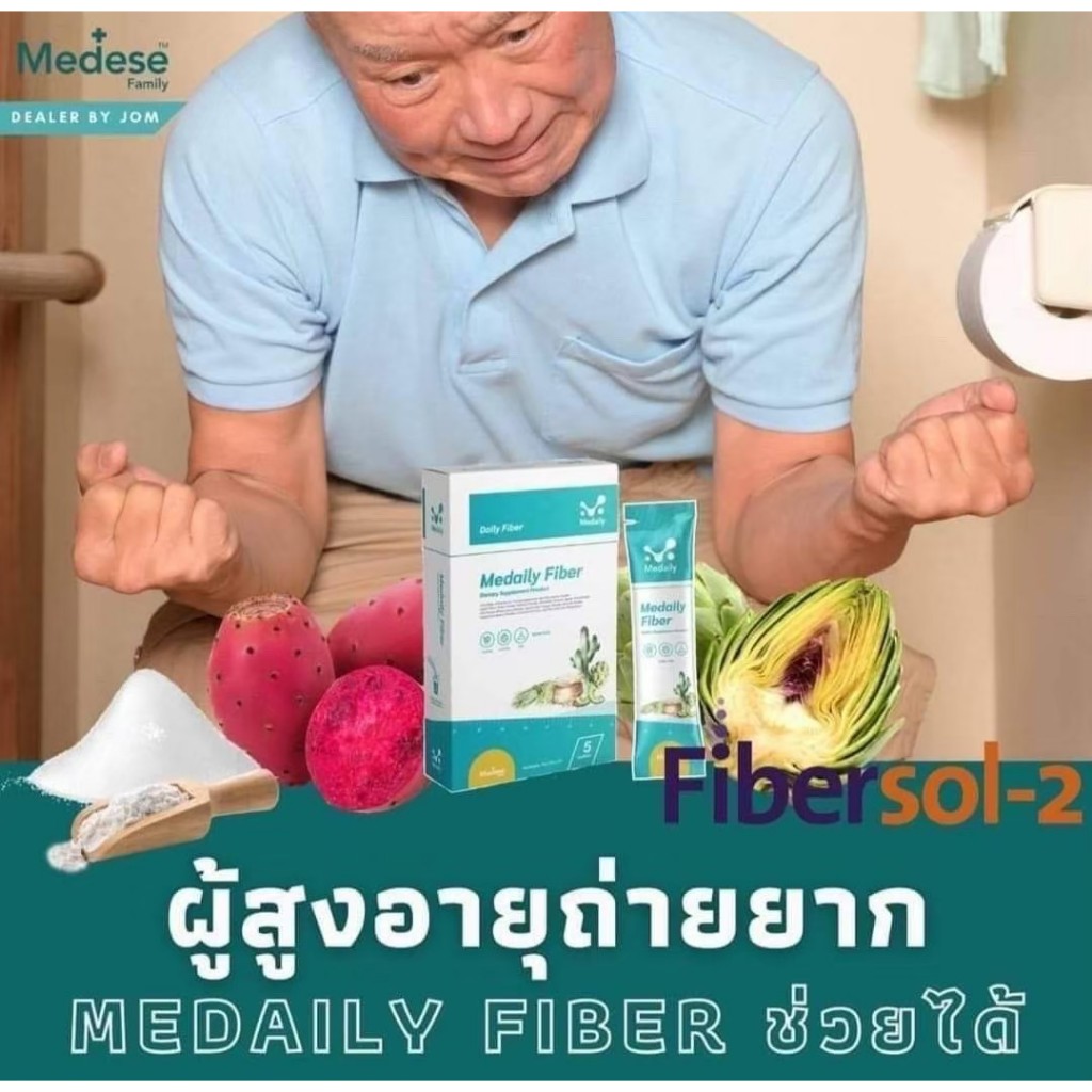 ส่งฟรี   ไฟเบอร์ medese medaily pro fiber