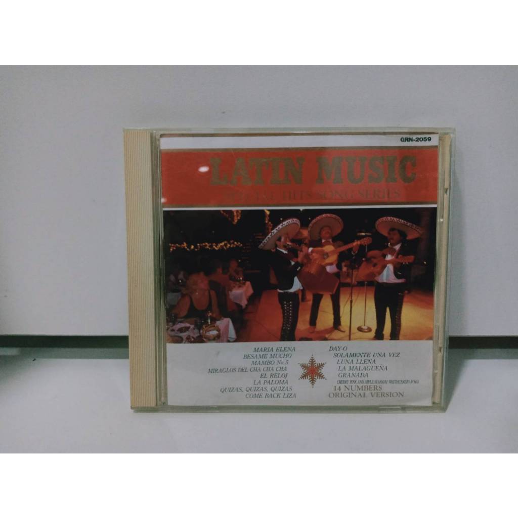 1  CD MUSIC ซีดีเพลงสากล  LATIN MUSIC  (A4J79)
