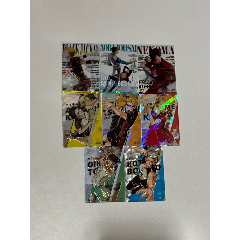 พร้อมส่ง การ์ด haikyuu!!! ไฮคิว