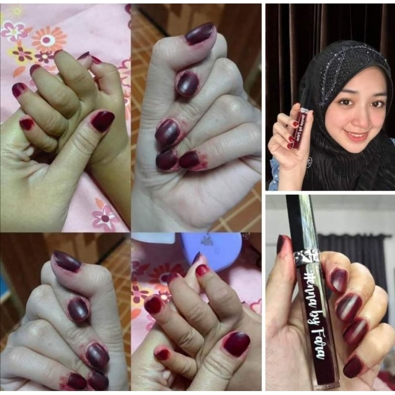 Henna. เฮนน่าบายฟาร่าสีสวยเข้ม​ ฮาลาลใส่ละหมาดได้นำ้ซึมผ่าน