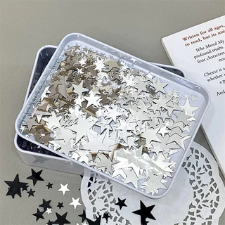 ✨💫พร้อมส่ง!กลิตเตอร์กากเพชร รูปดาว คละขนาด แพค30กรัม สำหรับตกแต่ง