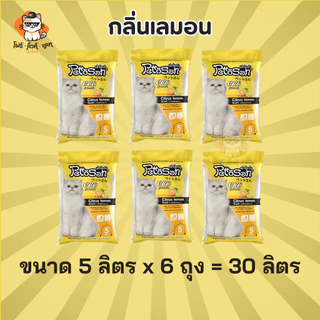 ทรายแมว Pettosan ทรายแมวเพ็ทโตะซัง ขนาด 5ลิตร x 6ถุง (30ลิตร)
