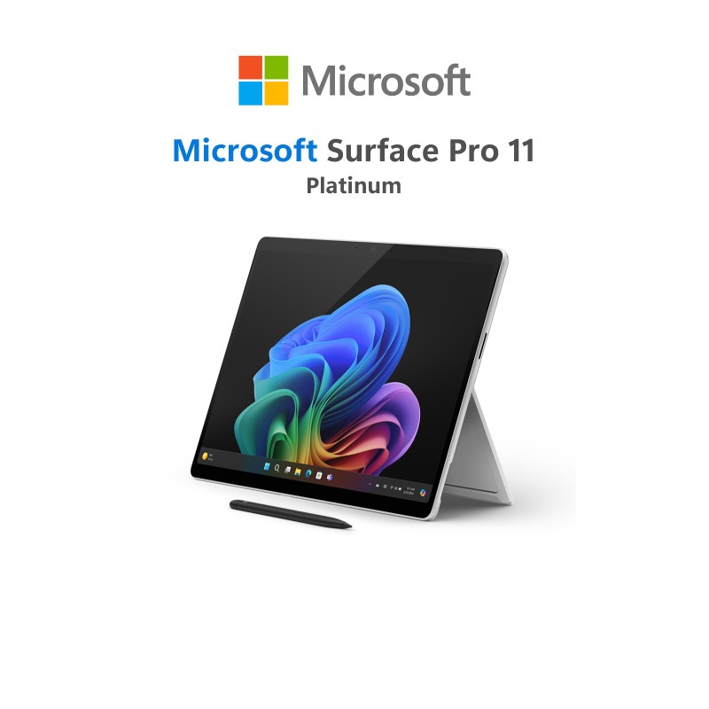 [Laptop]Surface Pro 11/Snapdragon X Plus/16GB/256GB /Platinum/Windows 11Home+Surface Keyboard with slim pen