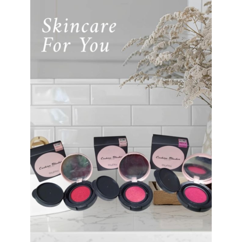 ปัดแก้ม คุชชั่น โซดา บลัชเชอร์  ZODA CUSHION BLUSHERติดทนมากๆ (ฟรี พับ) มีให้เลือก 3 แบบ