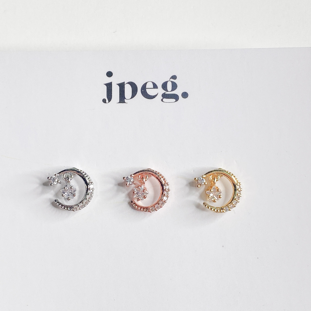 JPEG - Lucia The Moon Piercing (Stainless Steel) จิวหู