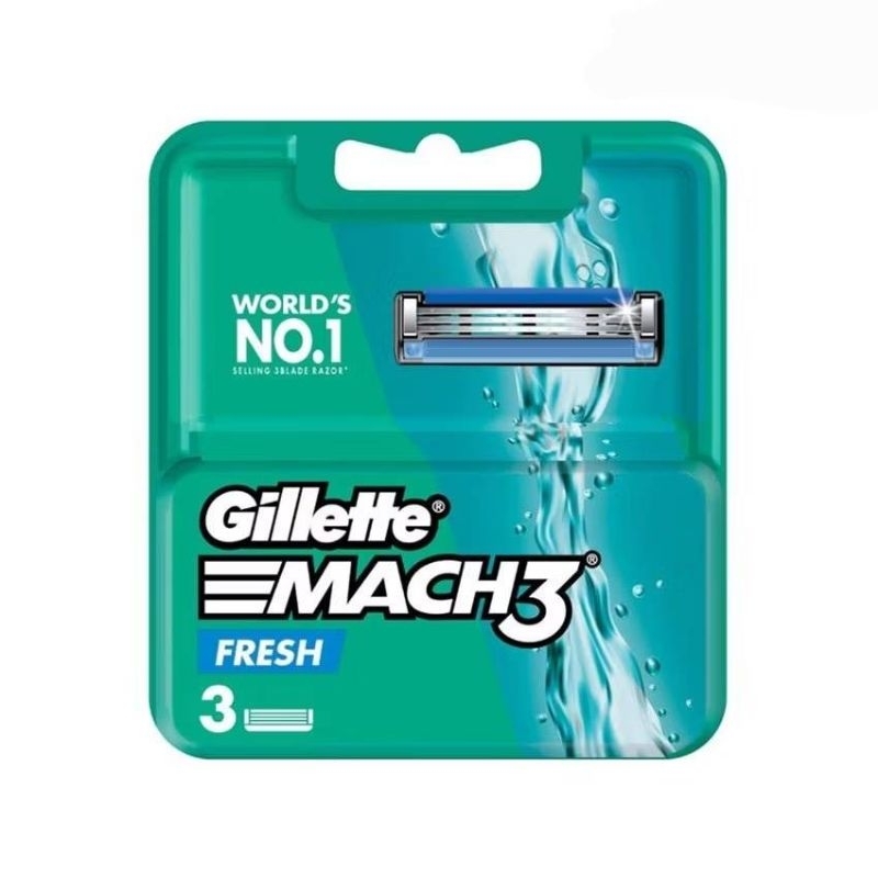 Gillette Mach3 + ของแท้100% มีให้เลือกหลายรุ่น