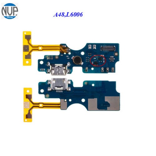 สายแพรชุดก้นชาร์จ iTel A48,L6006