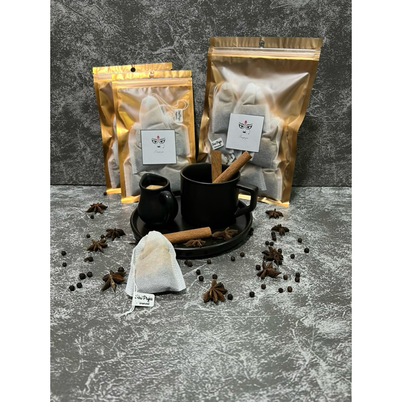 Indian Masala Chai ชาเครื่องเทศอินเดีย บรรจุ 5ซอง