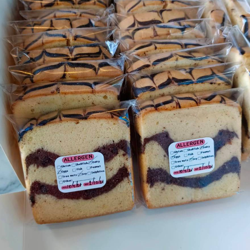มาร์เบิ้ลเค้ก Marble Cake (Gluten Free)