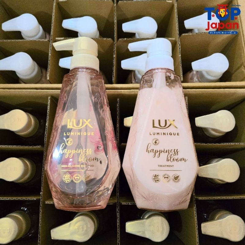 🚚พร้อมส่ง🇯🇵นำเข้าจากญี่ปุ่นแท้ 100% Lux Luminique Happiness Bloom สระผมและครีมนวด