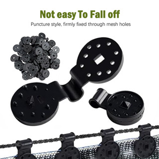 50/100ชิ้น ตัวล็อคสแลน ตัวหนีบสแลน ที่หนีบสแลน คลิปล็อคสแลน …