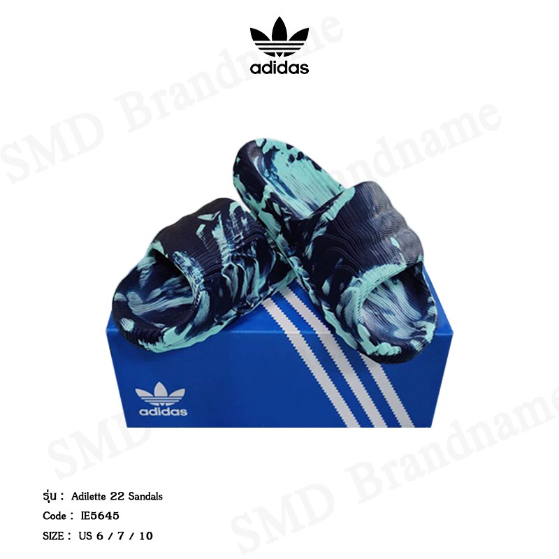 Adidas รองเท้าแตะ รุ่น Adilette 22 Slides สำหรับผู้ชาย ผู้หญิง สินค้าแท้จากชอป 100%
