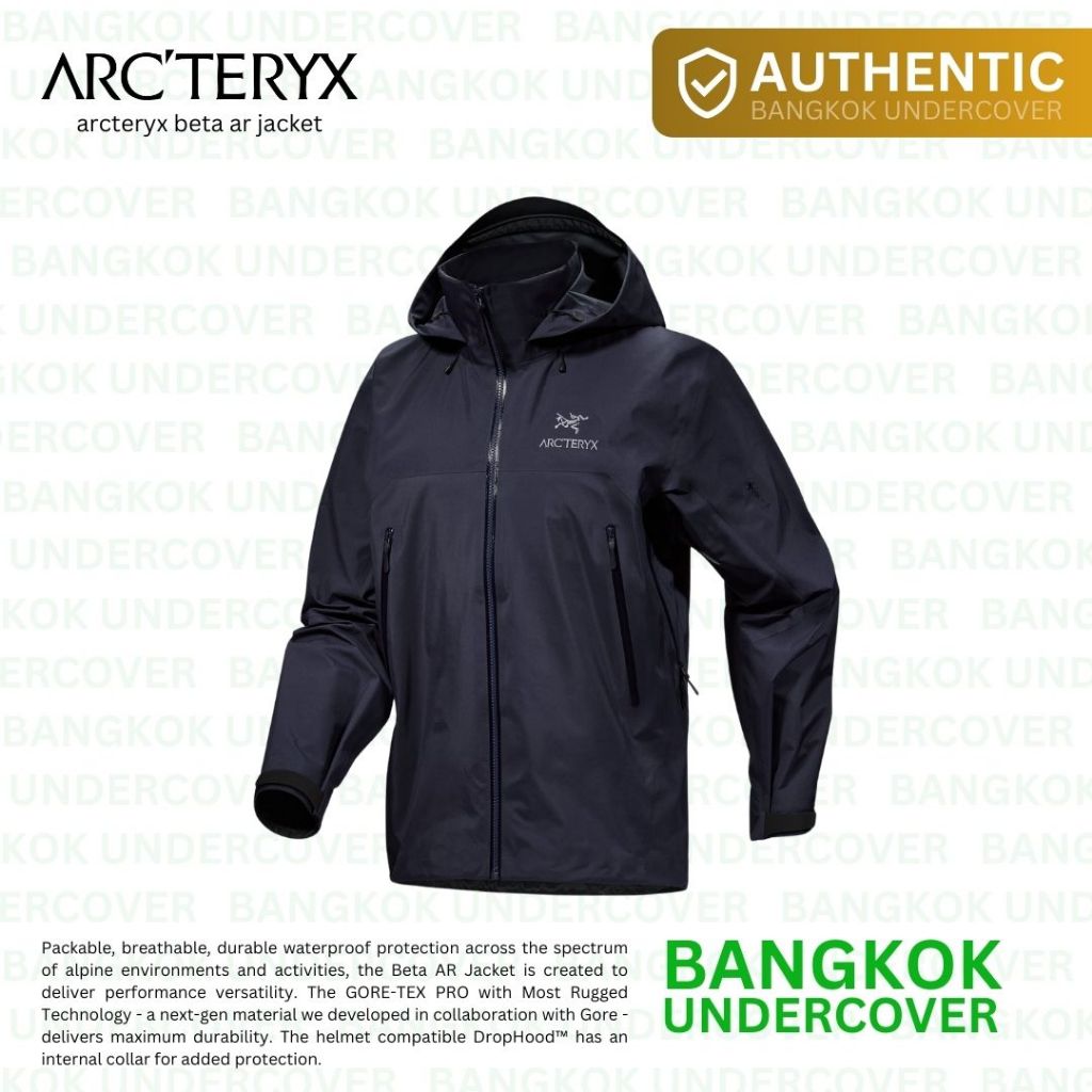 เสื้อกันลม Arcteryx - BETA AR MEN'S เสื้อกันลม GORE - TEX PRO ARC'TERYX