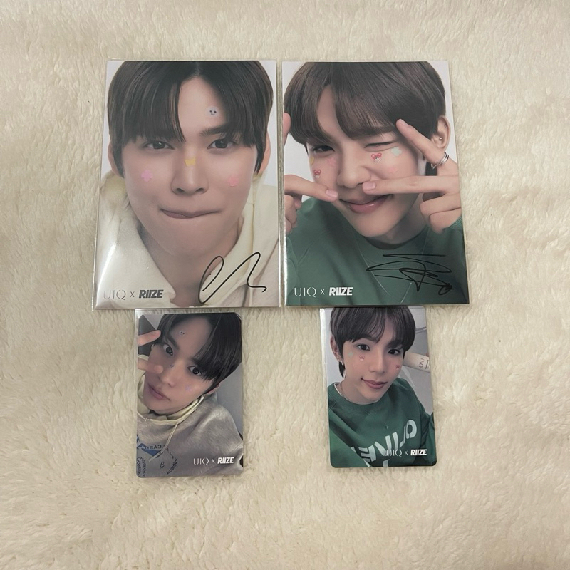 RIIZE UIQ การ์ด+โปสการ์ด