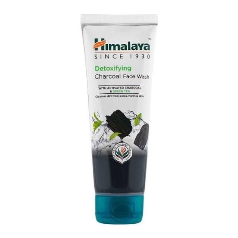 Himalaya Pollution Detox Charcoal เจลล้างหน้า ดีเอ็กซ์หน้า 100 ml (หมดอายุ 08/2027)