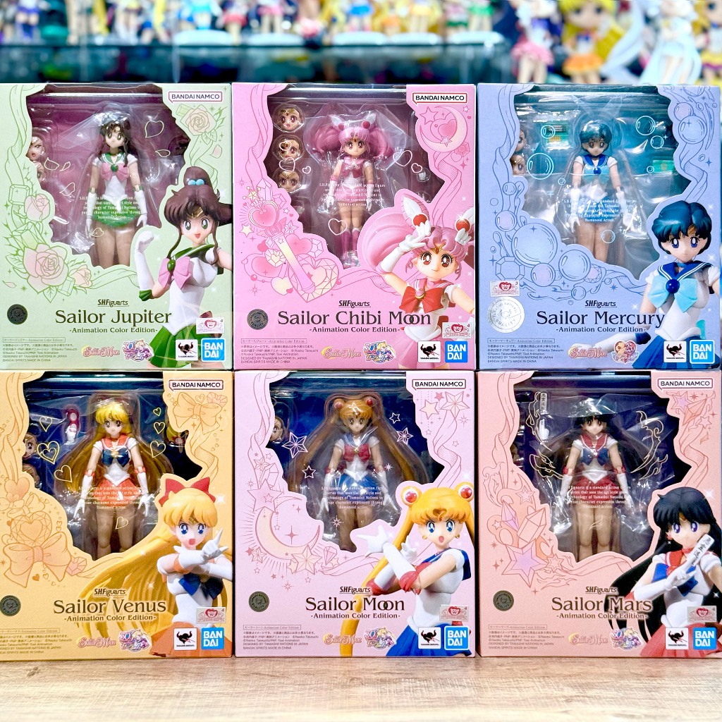 SHFiguarts Sailor moon Animation Color Edition เซเลอร์มูน ของใหม่แท้