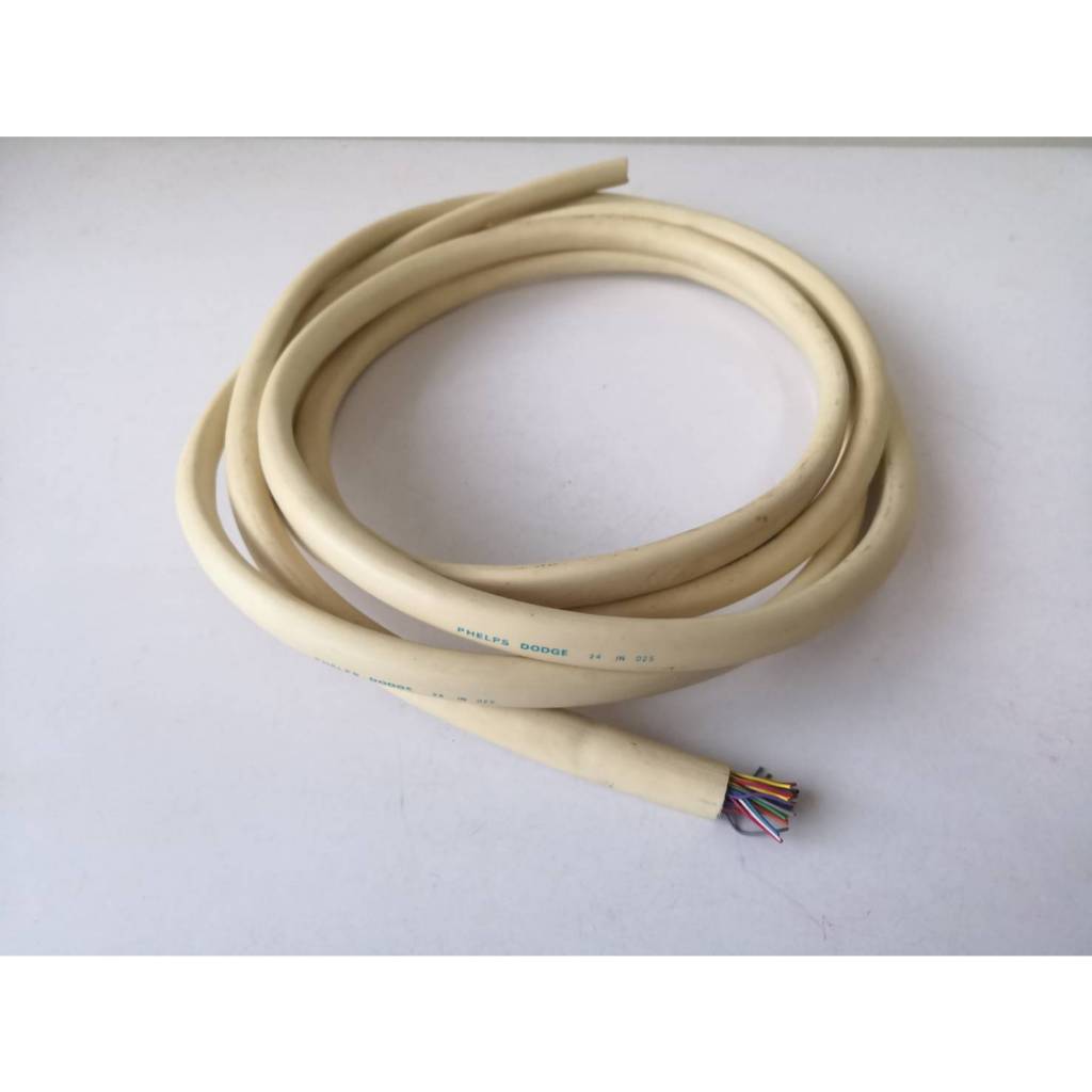สายมัลติคอร์ Multicore Cable TPEV 0.5มม 25คู่สาย TPEV CABLE 24AWG (0.5mm.) 3.4 เมตร [Clearance]