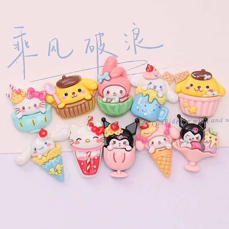 สินค้าใหม่เคลือบเงาร้องไห้เด็กการ์ตูนสาวรองเท้าเสื้อผ้าอุปกรณ์เสริมเรซิ่นถ้วยน้ํากรณีโทรศัพท์ครีมกาวอุปกรณ์เสร - รูปที่ 6