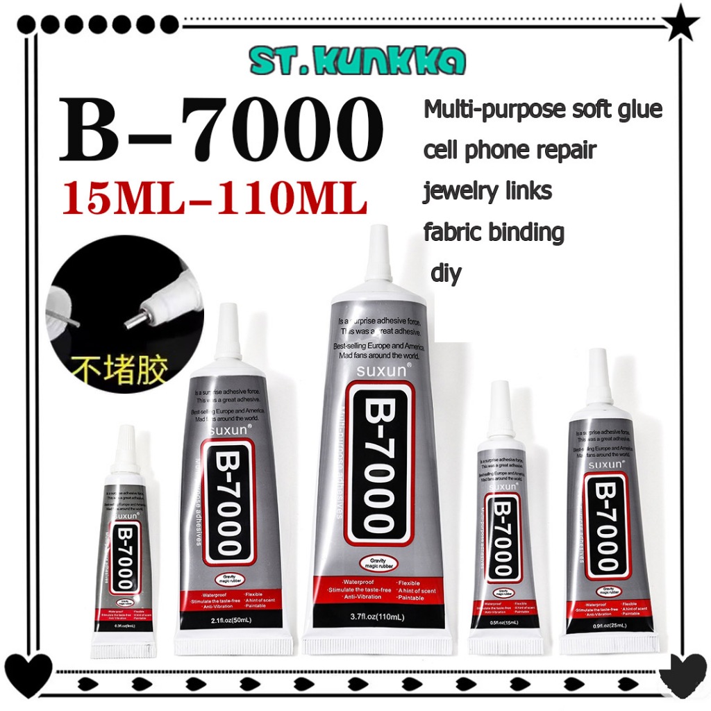 จัดส่งจากไทย!!! St.kunkka กาว B-7000 15ML-110ML MECHANICเครื่องมือช่าง กาวติดจอมือถือ กาวสำหรับเครื่องประดับ