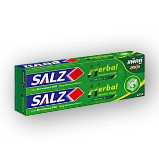 SALZ ยาสีฟันซอลส์ ขนาด 140 กรัม รุ่น2หลอด (1แพ็ค) ซอลส์ ซอลล์