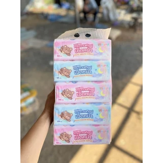 ทิชชู่คุมะ [ยกแพ็ค] kuma ทิชชู่เช็ดหน้าคุมะ 168 แผ่น KUMA Facial Tissue อ่อนนุ่มใช้กับผิวหน้าได้