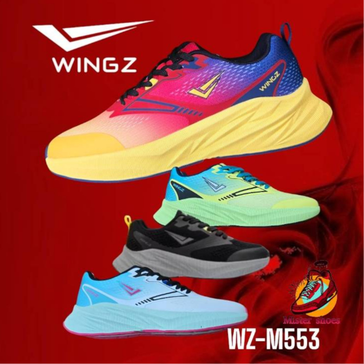 WINGZ รองเท้าผ้าใบวิ่ง  RUNNING  (รุ่น  M553 )  น้ำหนักเบามีทั้ง ชาย - หญิง