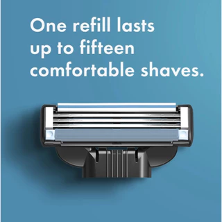 [Live50%,ฉลากไทย] มีดโกน Gillette Mach3+ / Mach Fresh / Refill รีฟิล มีดโกนหนวด โกนหนวด มีดโกน ผู้ชาย