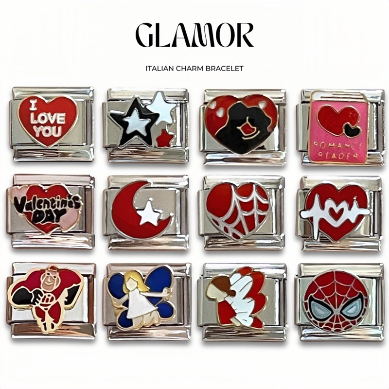 ชาร์ม กำไล Italian Charm Bracelet