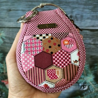 Key Cover Handmade 🗝️🏡 กระเป๋าเก็บกุญแจ ปิด-เปิด ด้วย ซิป YKK ด้านในมี 2 ห่วง เก็บกุญแจได้ทั้งบ้าน ลายน่ารักไม่ซ้ำใคร