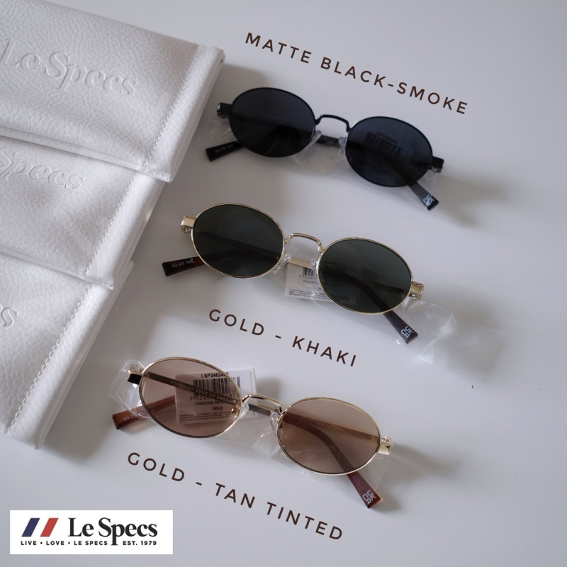 (พร้อมส่งของแท้100%) แว่นกันแดดแบรนด์ Le Specs Poseidon Deux มี 3 สียอดฮิต🇦🇺