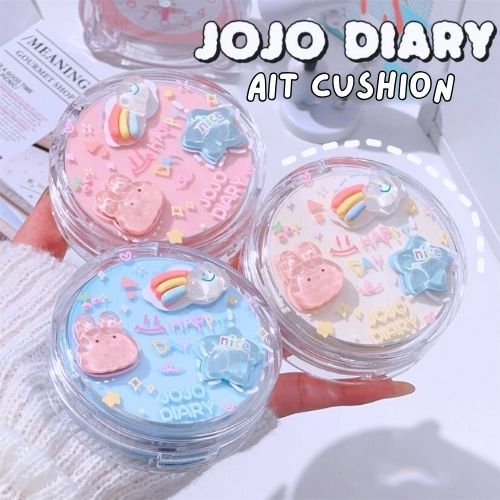 Cushion JOJO Diary Cushion Foundation  Moisturizing Long-Lasting Non-SLIP Powder