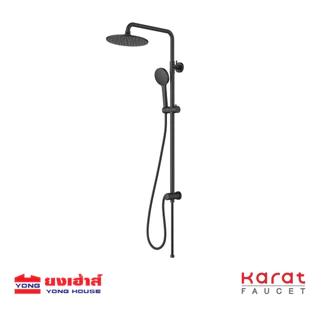 Karat Faucet ชุดฝักบัวเรนชาวเวอร์ รุ่น KRS-012-781-50 สีโครเมี่ยม รุ่น KRS-012-781-55 สีดำ