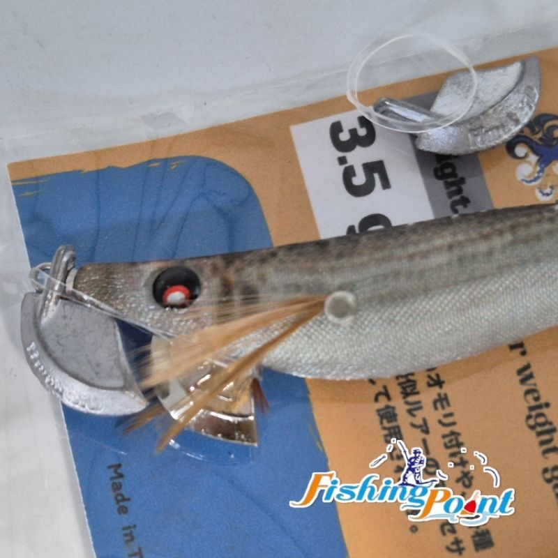 ตะกั่วใส่หัวโยกุ้งตกหมึก HMUK SID (2หัว/1ซอง)