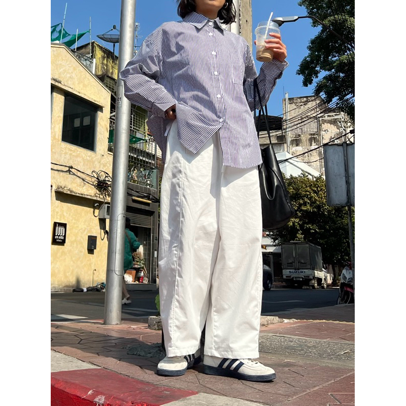 Cotton trousers กางเกงทรงบอลลูน เนื้อผ้าคอตตอน