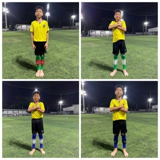 ถุงเท้าตัดข้อ Victory Barcode Junior Calf Sleeves 20 สี ไซส์เด็ก