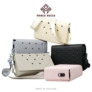 Marco Rocco กระเป๋าสะพายผญ crossbody bag ผู้หญิง วัสดุEVAแบบกันน้ำ ดีไซน์เรียบง่าย ทนทาน ต้องมีสำหรับการออกนอกบ้านBR3006