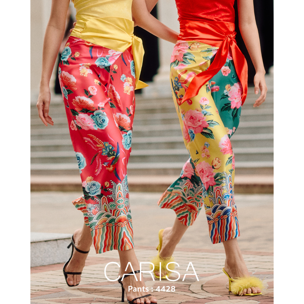 [4428] กางเกง  warp pant หลากหลายสีสัน ลายใหม่จากทางร้าน CARISA