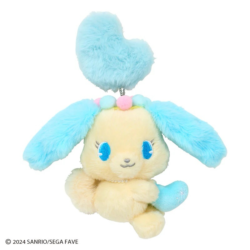 พร้อมส่ง💘 พวงกุญเเจตุ๊กตา ซานริโอ้ คอลเล็คชั่น Heisei Born Characters Fruffy Heart ของเเท้หิ้วจากช็อป Sanrio Japan 🇯🇵