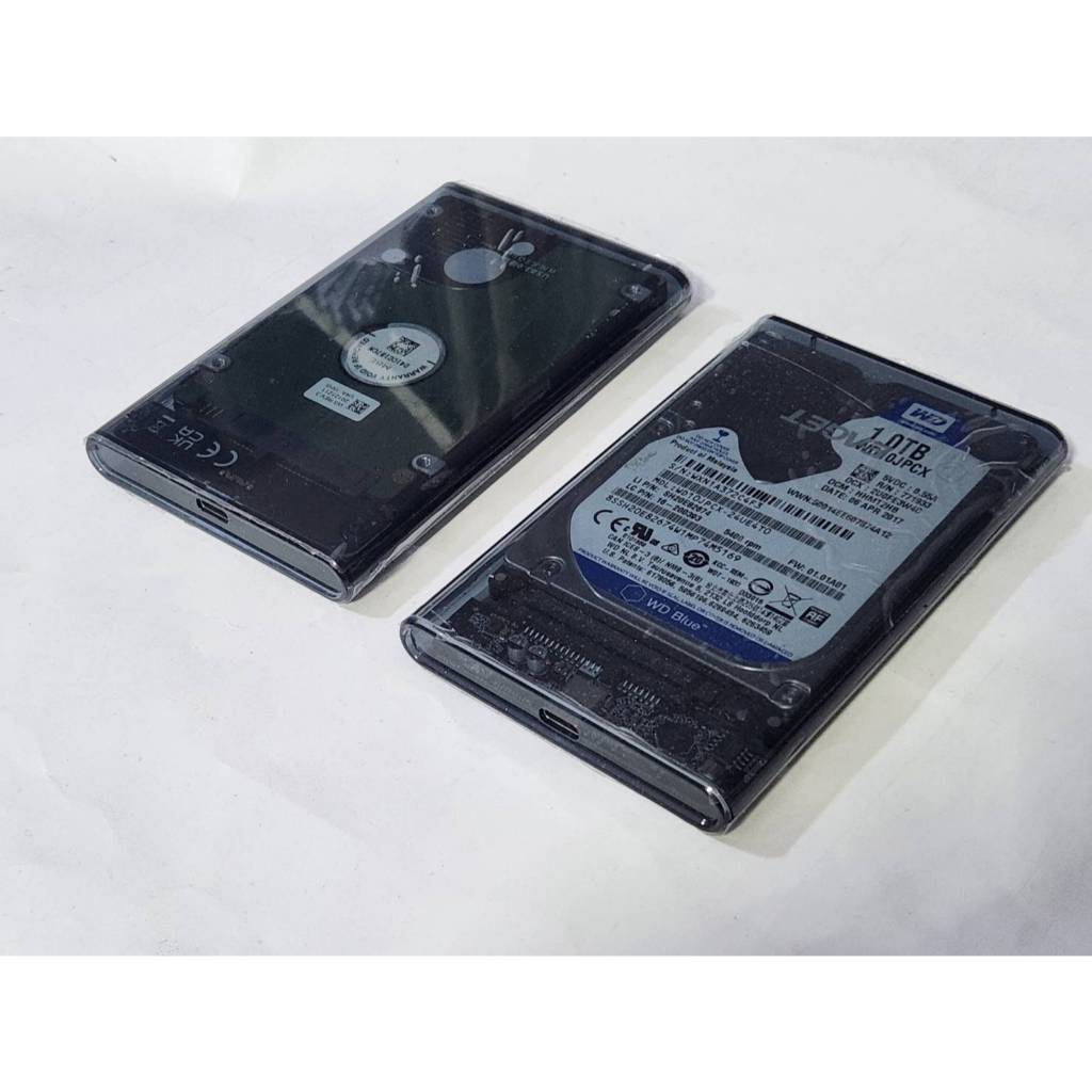 External Hard Disk 1TB HDD w/Wiring (Used)