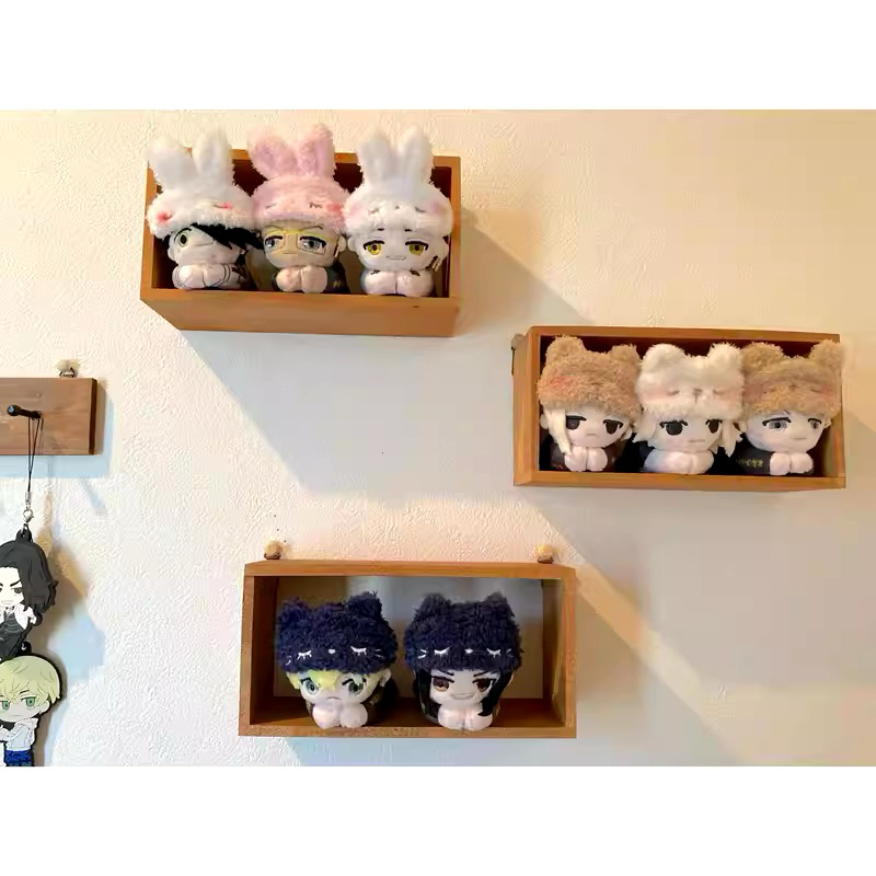 พร้อมส่งไทย กาชาปองผ้าปิดตา เเต่งตัวตุ๊กตาkpop labubu ได้ รูปที่ 2