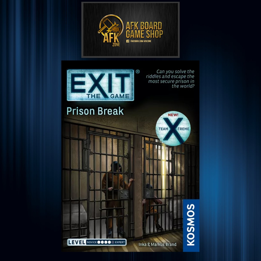 EXIT Prison Break ENG Edition - Board Game - บอร์ดเกม