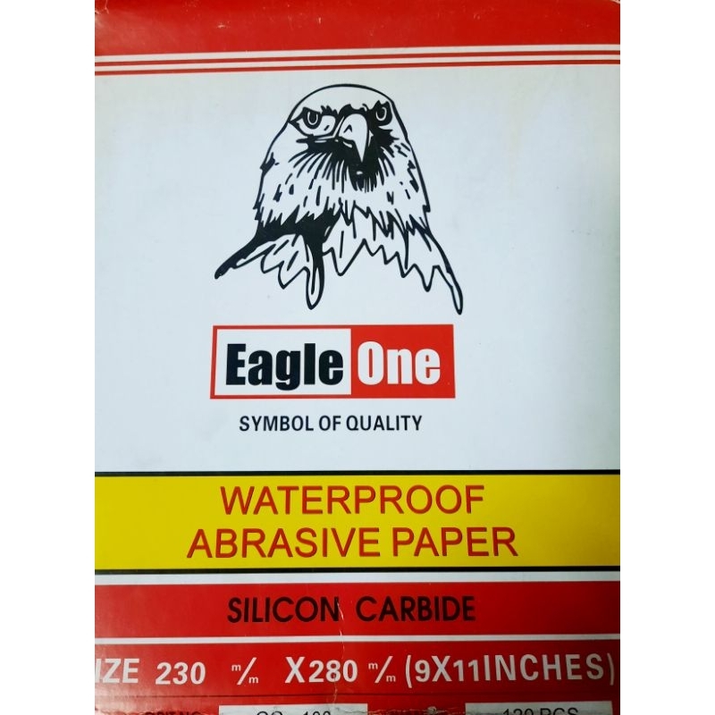 กระดาษทรายน้ำ Eagle One (10 แผ่น)